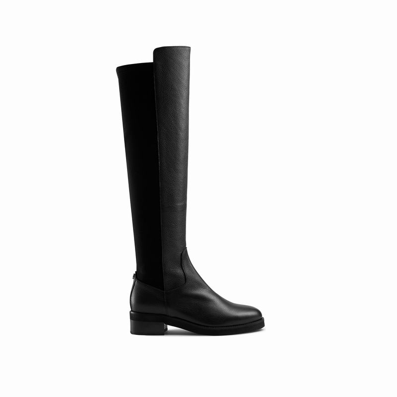 Black Russell And Bromley Meridian Women\'s Knee High Boots | CUG9581UH