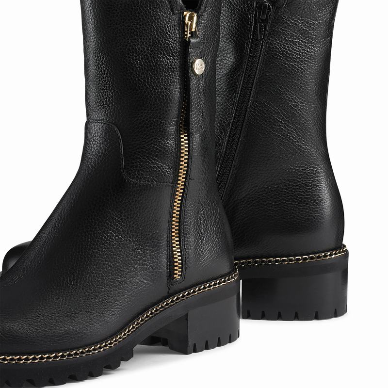 Black Russell And Bromley Montana Women's Ankle Boots | OGE2283EB