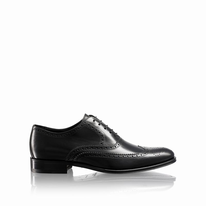 Black Russell And Bromley Oak Men\'s Oxfords | VES676IU