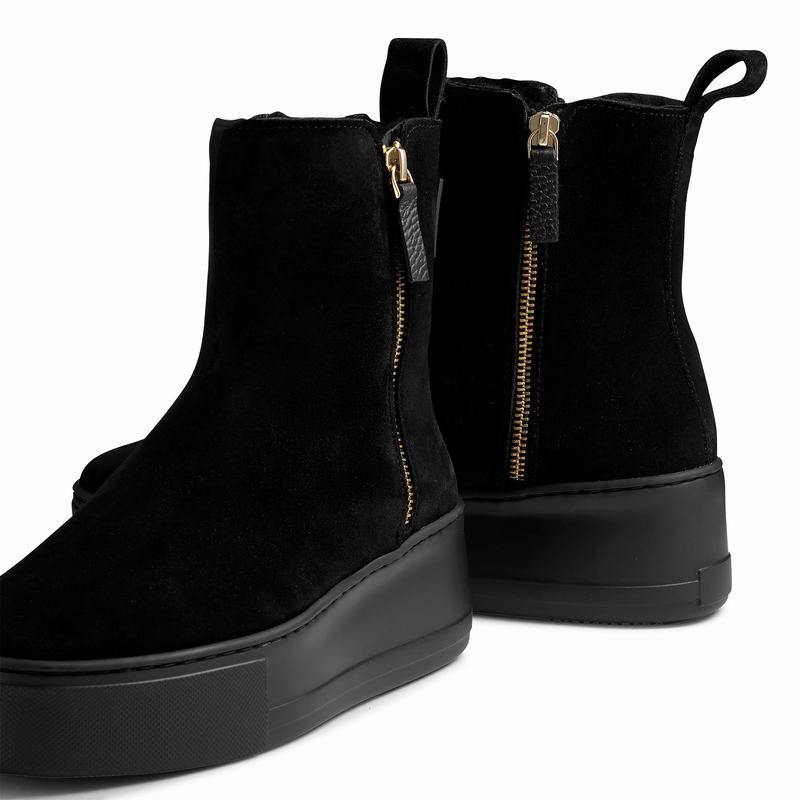 Black Russell And Bromley Park Frost Women's Ankle Boots | EUU6630IP