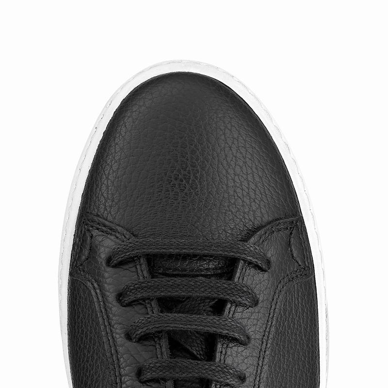 Black Russell And Bromley Park Run Women's Low Top Sneakers | BII3034KJ