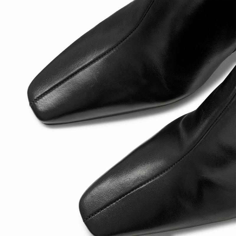Black Russell And Bromley Razor Women's Knee High Boots | LIA125UK