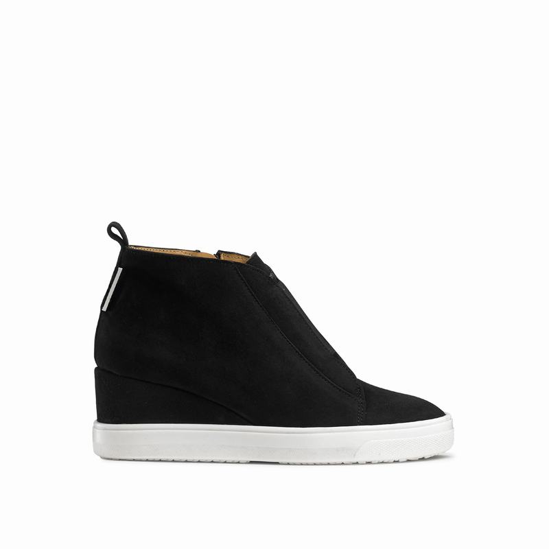 Black Russell And Bromley Ready Set Women\'s Platform Sneakers | WFD8169WC