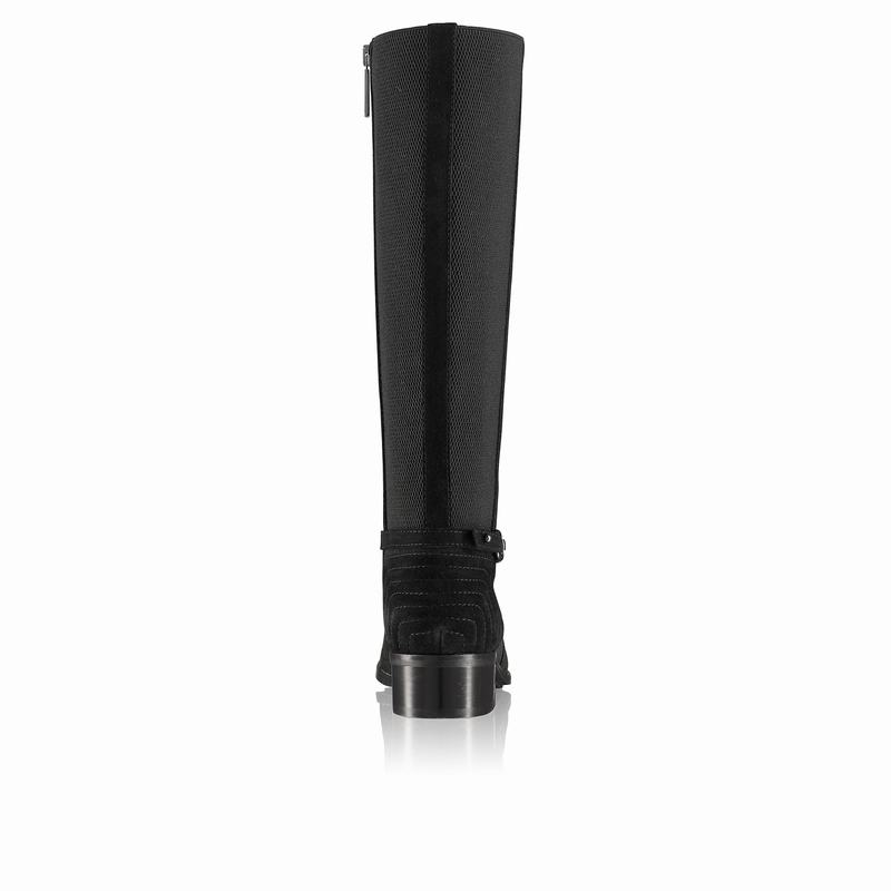 Black Russell And Bromley Rein Women's Long Boots | MNT2758JB