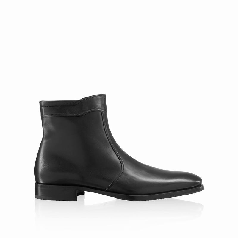 Black Russell And Bromley Repeat Men\'s Chelsea Boots | QME9661XN