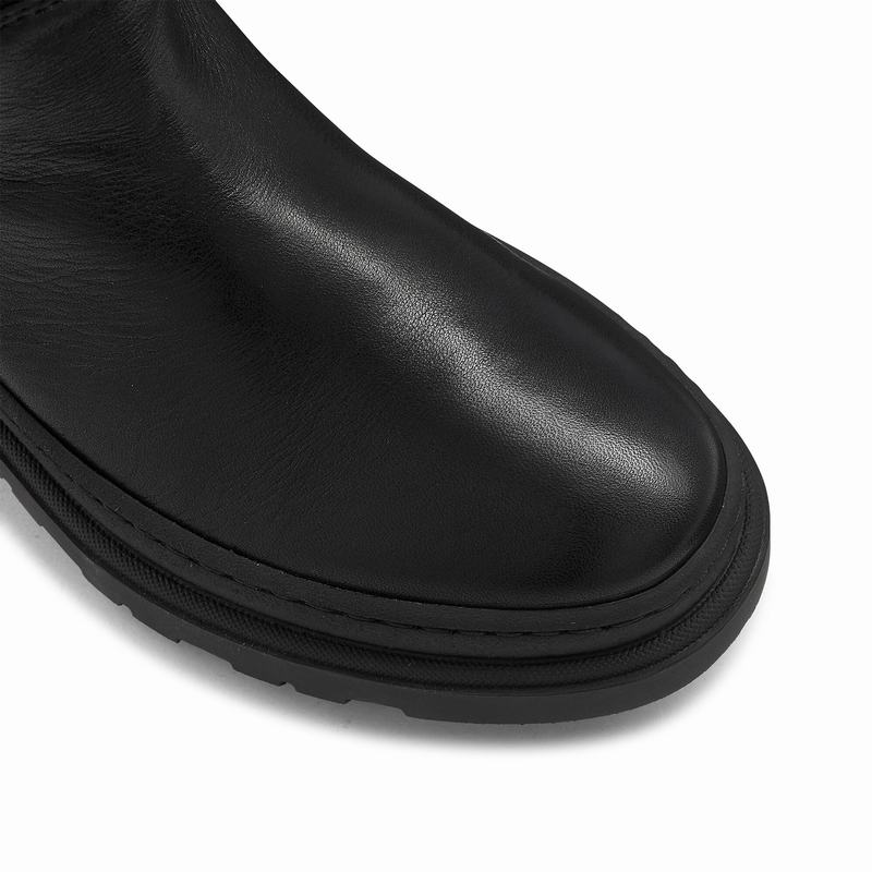 Black Russell And Bromley Slushy Women's Knee High Boots | JHQ7112RE