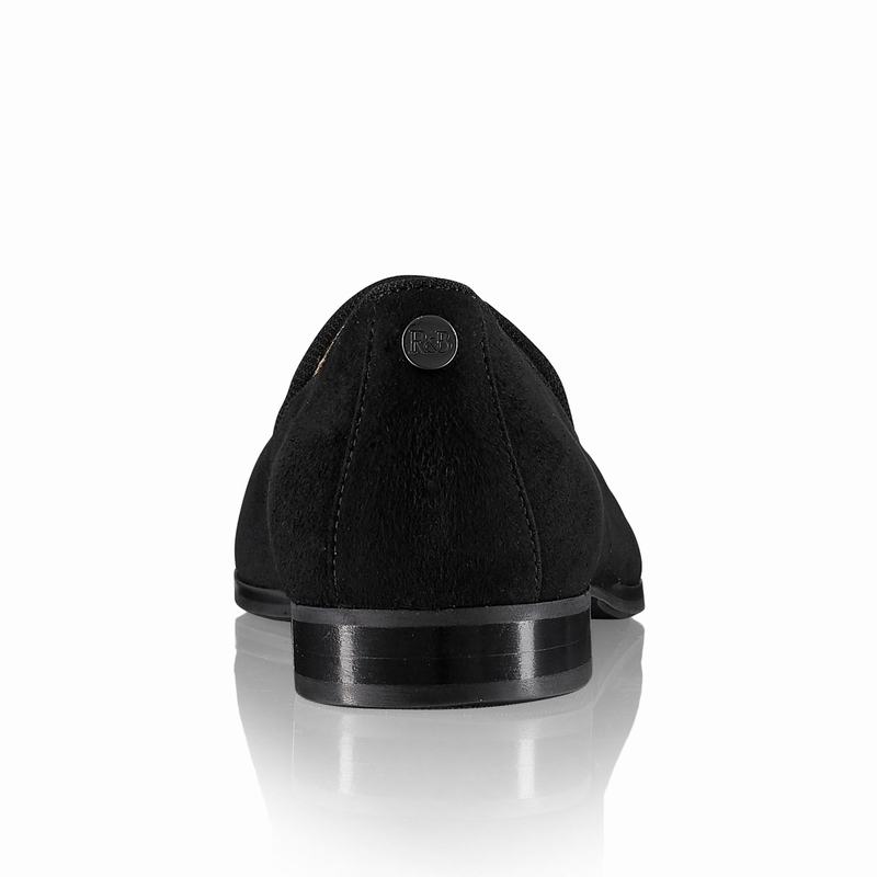 Black Russell And Bromley Smoking Women's Dress Flats | YAN10052FR