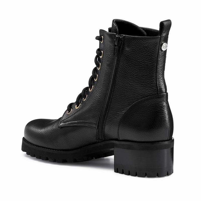 Black Russell And Bromley Stomper Women's Ankle Boots | RWB5027TH