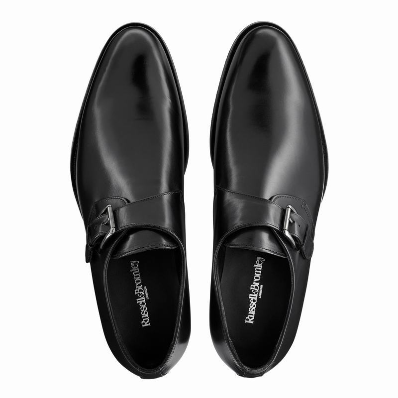 Black Russell And Bromley Sycamore Men's Lace Up Shoes | GSA2134DY