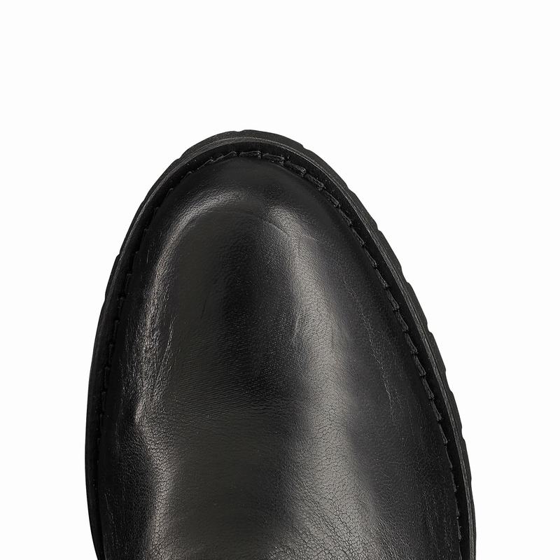 Black Russell And Bromley Teddy Women's Ankle Boots | VKV7916KU
