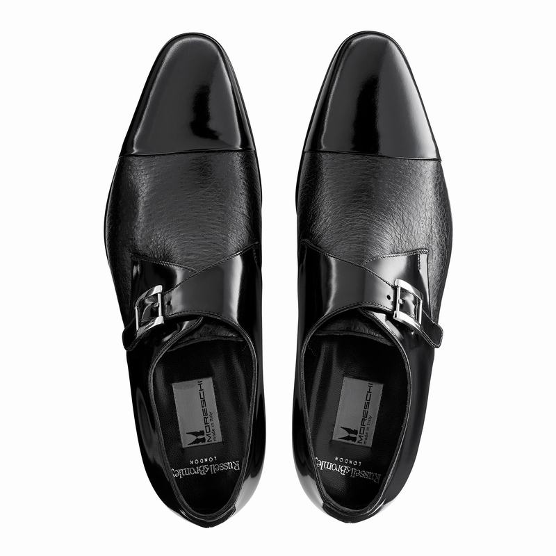 Black Russell And Bromley Trieste Men's Lace Up Shoes | ACG2227IS