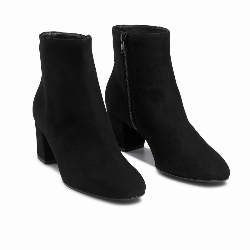 Black Russell And Bromley Trinity Women's Ankle Boots | DDP183HJ