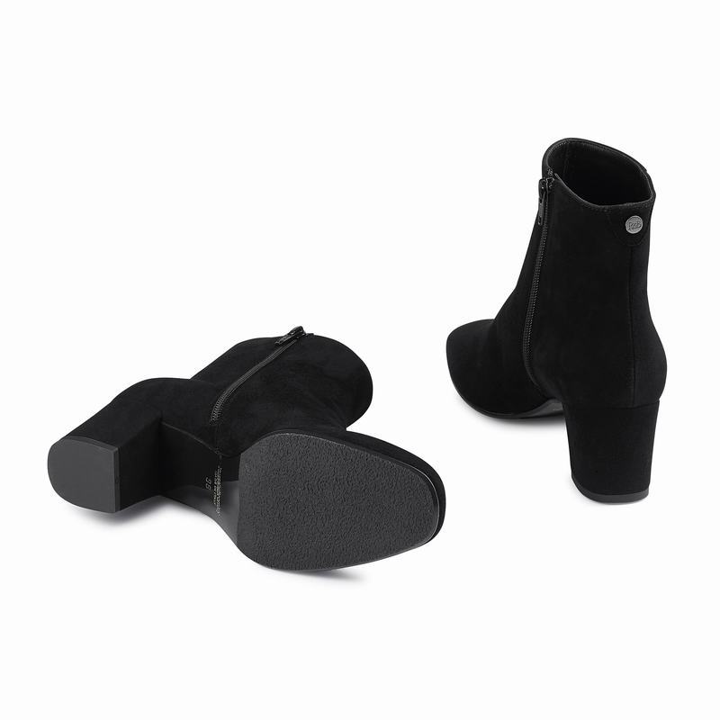 Black Russell And Bromley Trinity Women's Ankle Boots | DDP183HJ