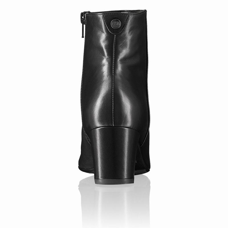 Black Russell And Bromley Trinity Women's Ankle Boots | XXF1542TN