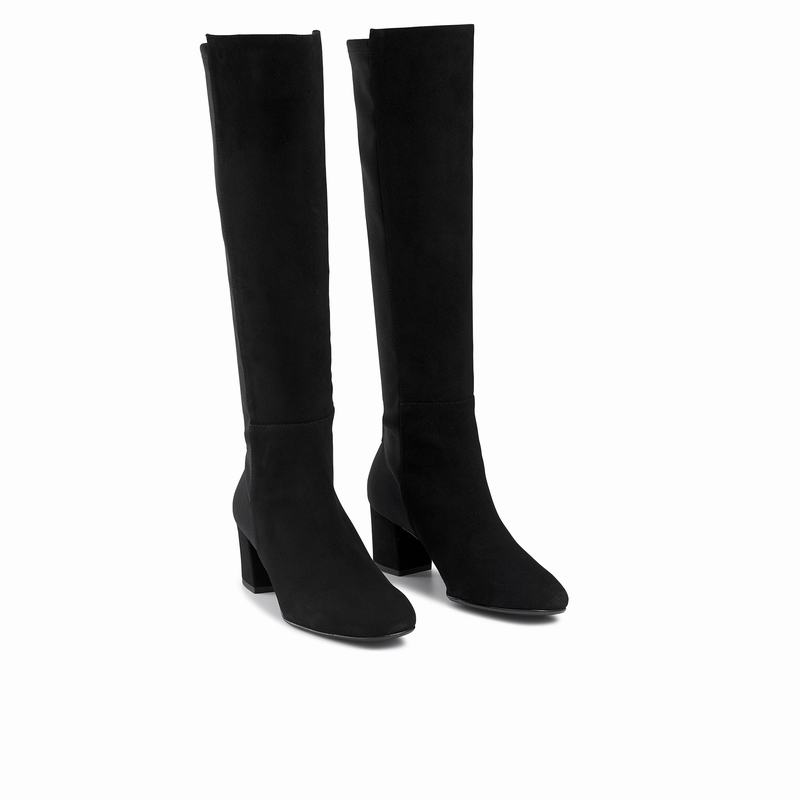 Black Russell And Bromley Trinni Women's Long Boots | LTE4262OQ