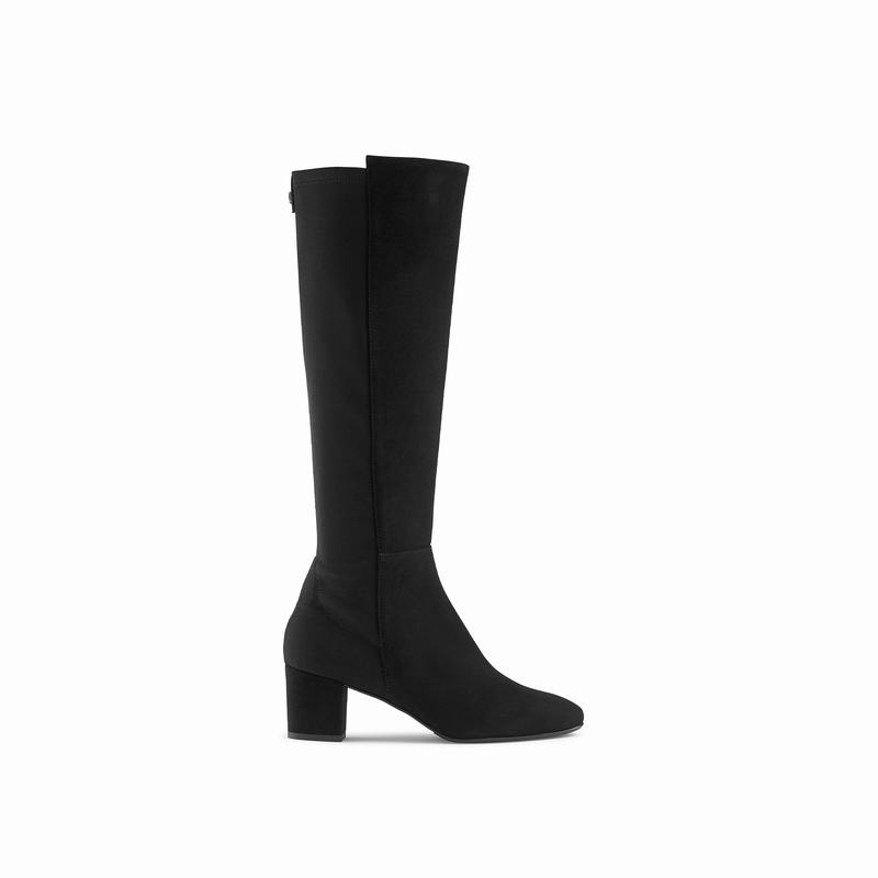 Black Russell And Bromley Trinni Women\'s Long Boots | LTE4262OQ