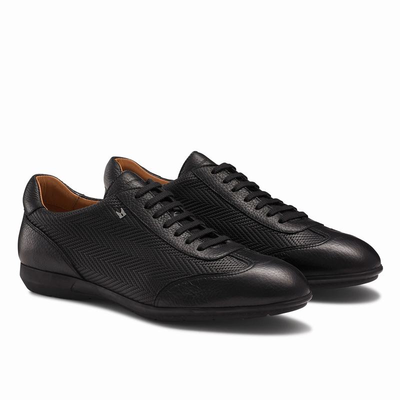 Black Russell And Bromley Urban Men's Lace Up Shoes | RRB9529CT