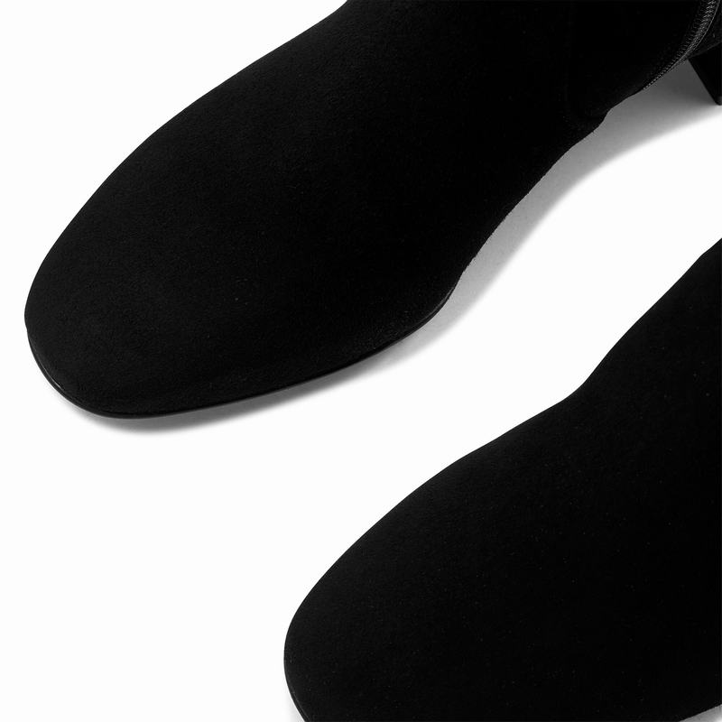 Black Russell And Bromley Way Up Women's Knee High Boots | JVY7284LE