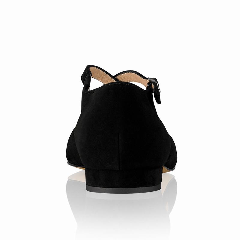 Black Russell And Bromley Xpresso Women's Dress Flats | ZIB733QZ