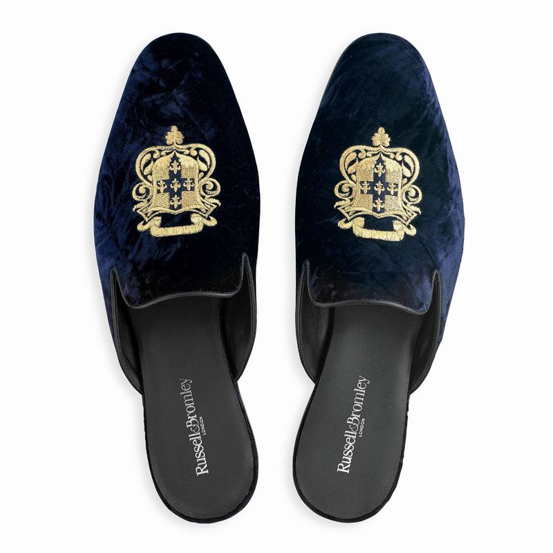 Blue Russell And Bromley Barocco Men's Loafers | GRZ544DO