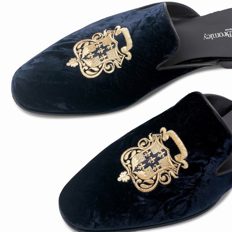 Blue Russell And Bromley Barocco Men's Loafers | GRZ544DO