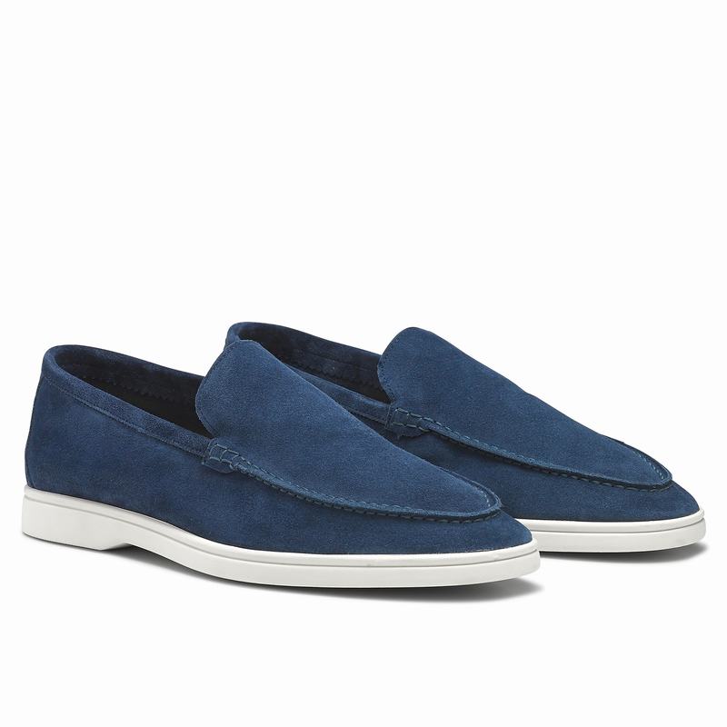 Blue Russell And Bromley Carmel Men's Slip On Shoes | DSY1248TJ