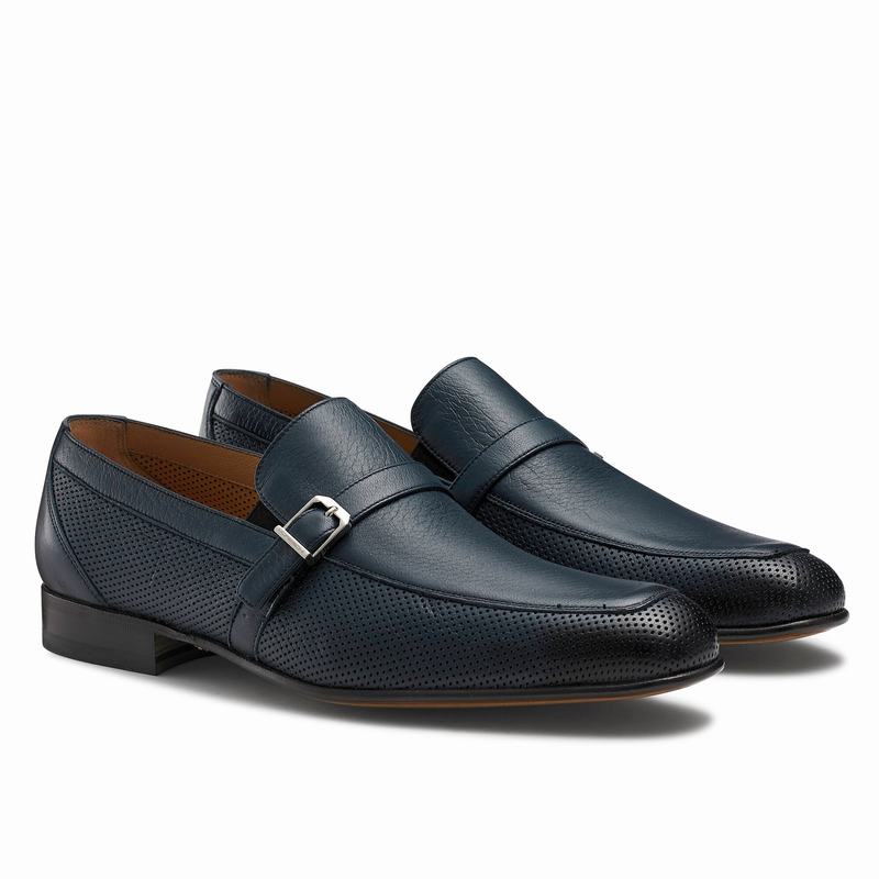 Blue Russell And Bromley Charisma Men's Loafers | UET5544MW