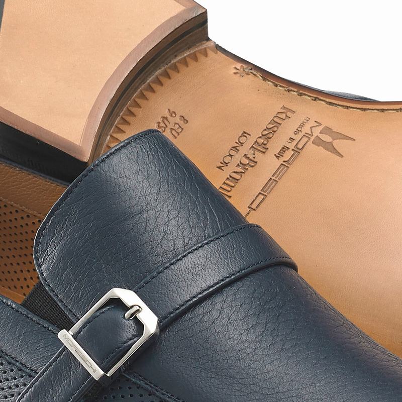 Blue Russell And Bromley Charisma Men's Loafers | UET5544MW
