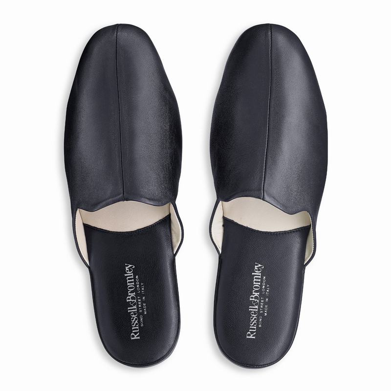 Blue Russell And Bromley Dominic Men's Slippers | SKN7681TP