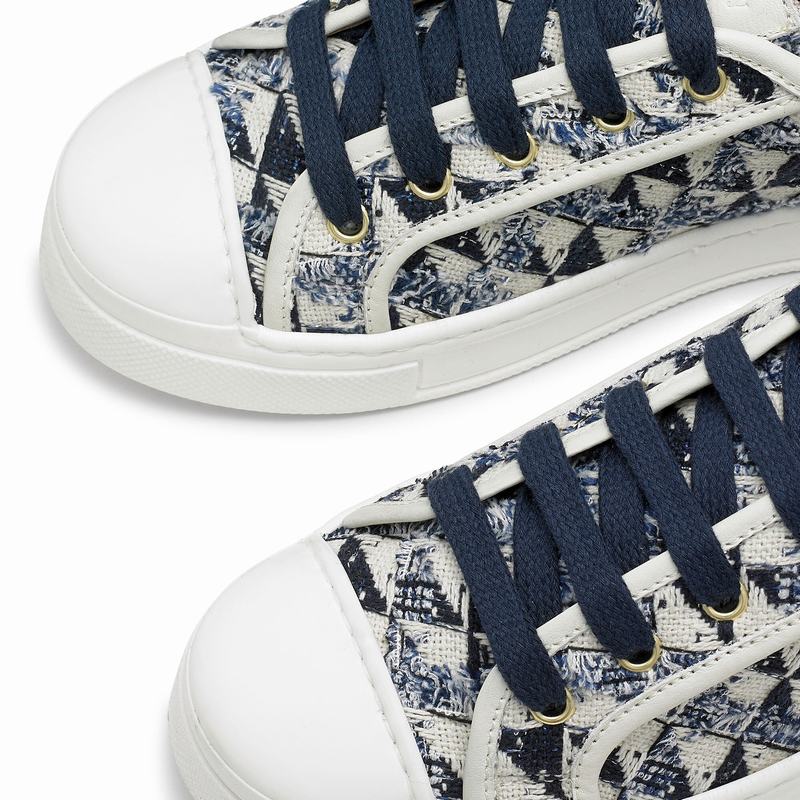 Blue Russell And Bromley Hampton Women's Low Top Sneakers | IUN8576MV