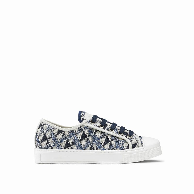 Blue Russell And Bromley Hampton Women\'s Low Top Sneakers | IUN8576MV