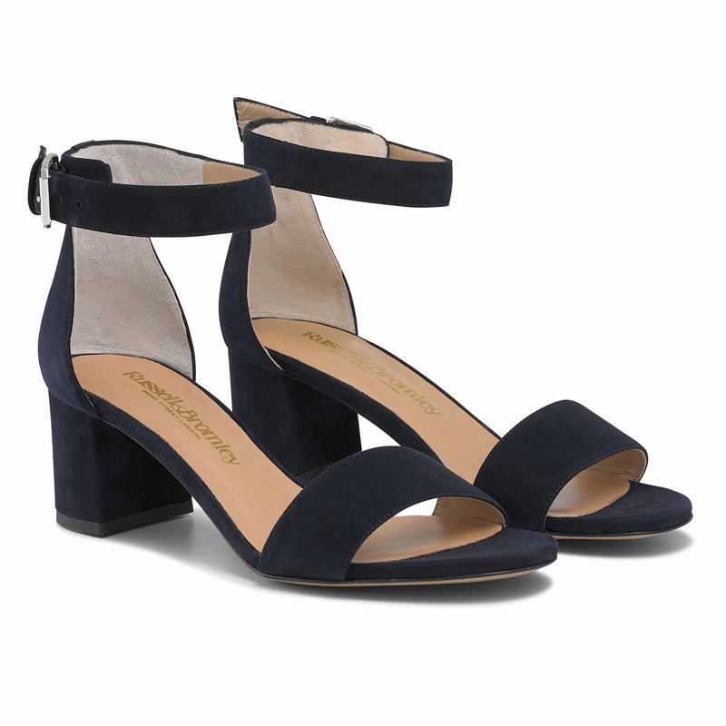 Blue Russell And Bromley Ittakestwo Women's Heeled Sandals | XGF6172DL