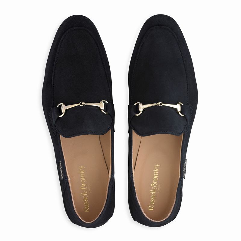 Blue Russell And Bromley Loafer M Men's Loafers | FJU6848IX