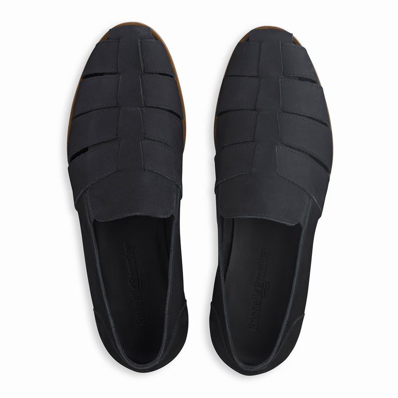 Blue Russell And Bromley Mariner Men's Slip On Shoes | CMT6695BB
