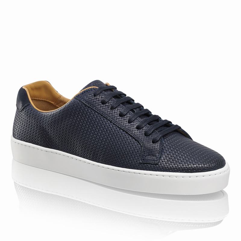 Blue Russell And Bromley Park Run Men's Low Top Sneakers | DSU6581HR