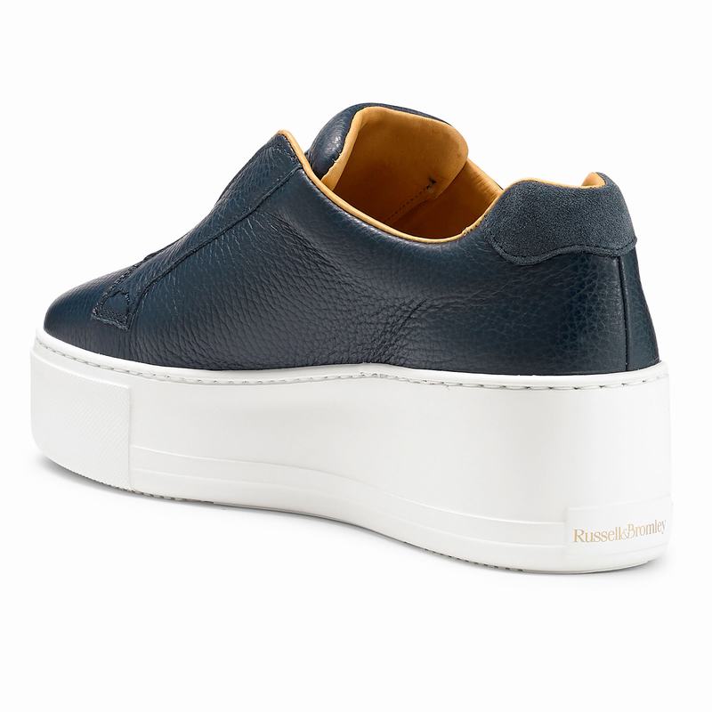 Blue Russell And Bromley Park Up Women's Platform Sneakers | GTT9699YZ