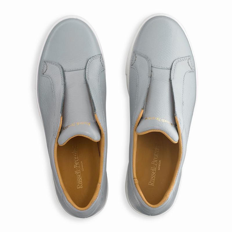 Blue Russell And Bromley Park Up Women's Platform Sneakers | WMF355JJ