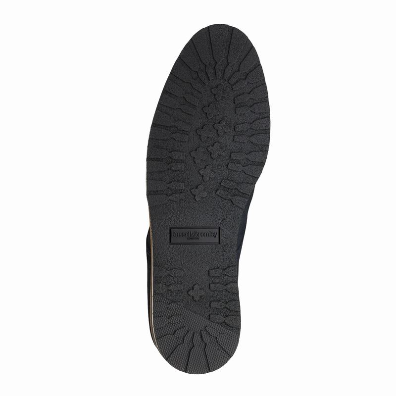 Blue Russell And Bromley Passport Men's Derby Shoes | WMK715ES
