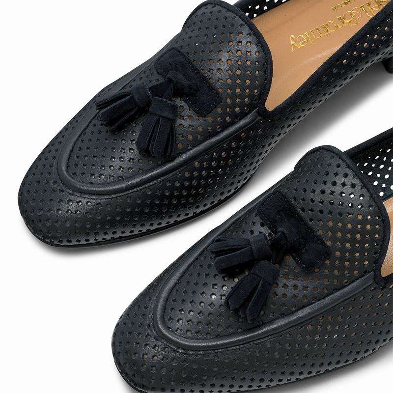 Blue Russell And Bromley Perfect Women's Loafers | LOP9410OU