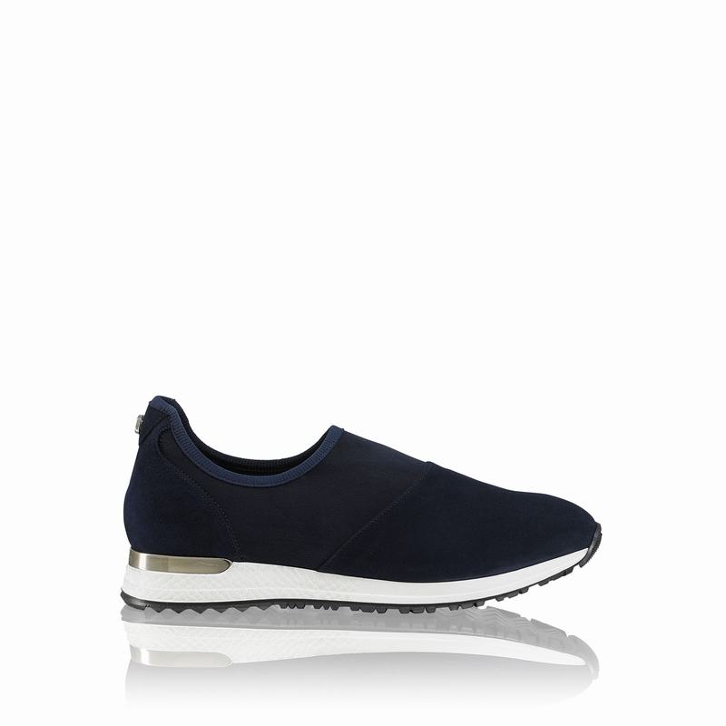 Blue Russell And Bromley Stretchout Women\'s Slip On Trainers | QCW7876TH