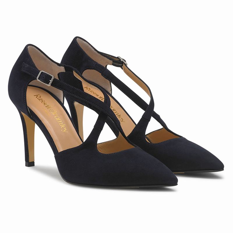 Blue Russell And Bromley Xtra Hi Women's Pumps | BYS6811JS