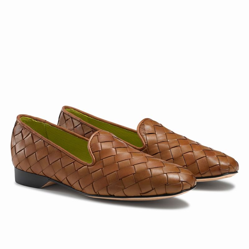 Brown Russell And Bromley Alyssa Women's Loafers | DNN7267AF
