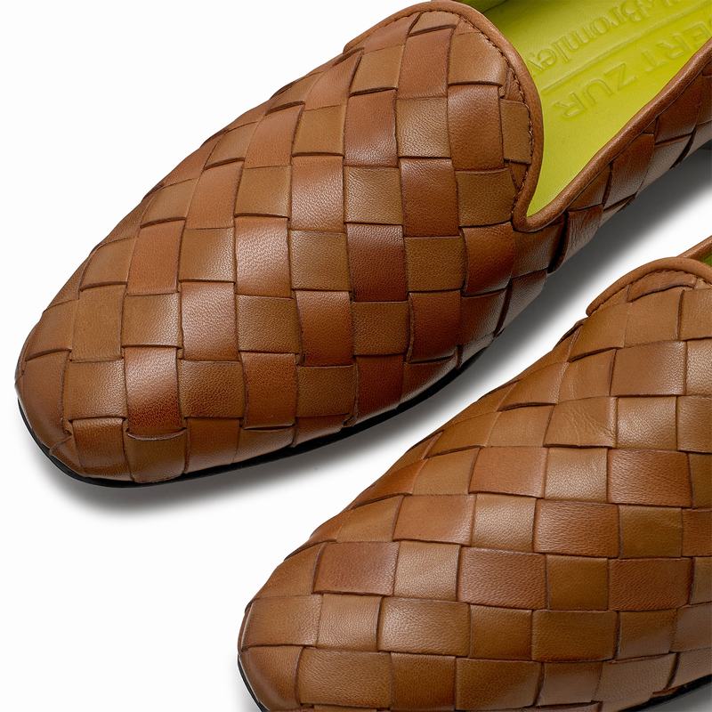 Brown Russell And Bromley Alyssa Women's Loafers | DNN7267AF