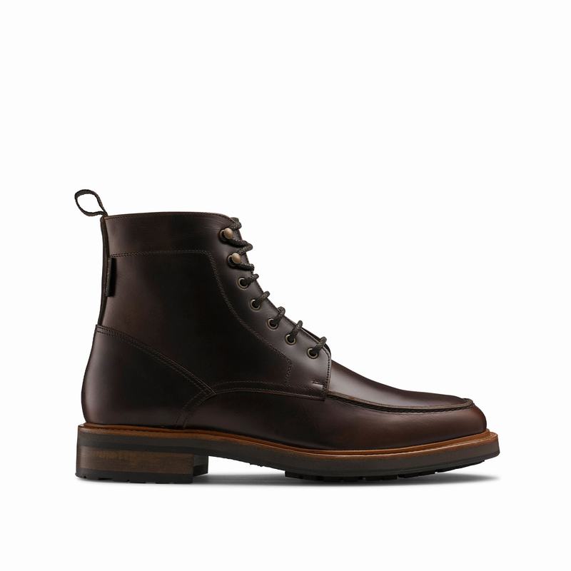 Brown Russell And Bromley Ambleside Men\'s Lace Up Boots | HCL9820WX