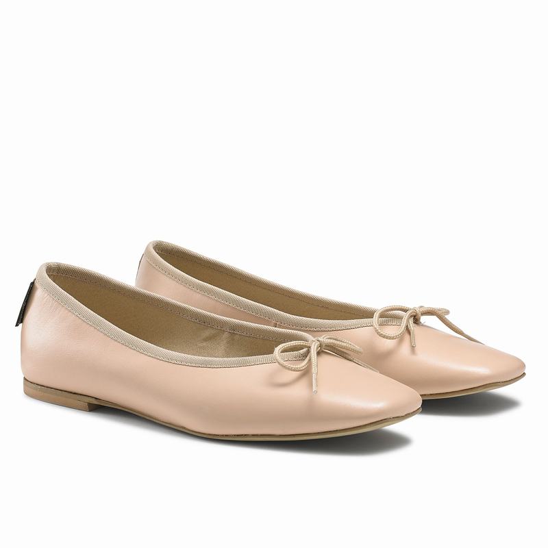 Brown Russell And Bromley Angelina Women's Ballet Flats | QLD516YX