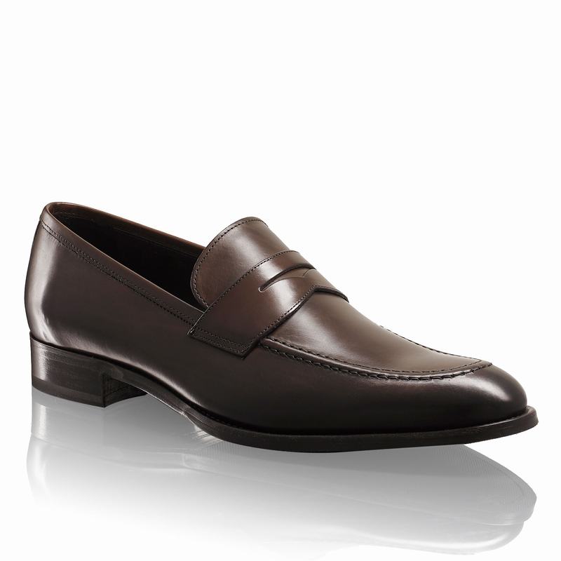 Brown Russell And Bromley Aspen Men's Loafers | CHG1037XU