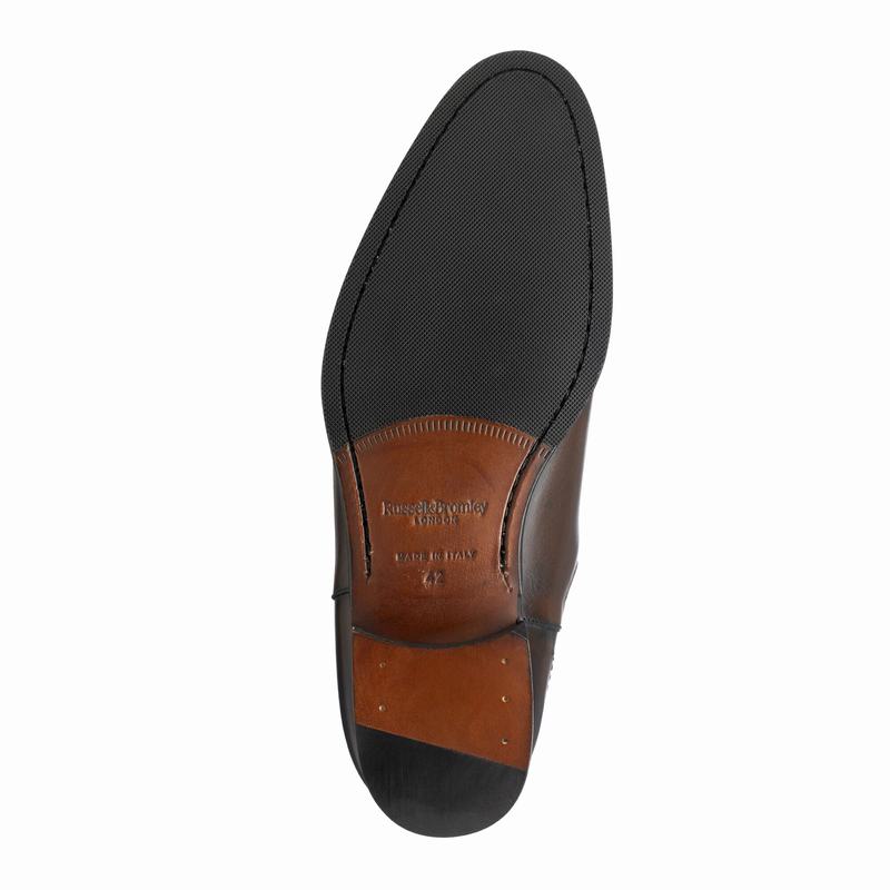 Brown Russell And Bromley Beechwood Men's Chelsea Boots | XNV3151NO