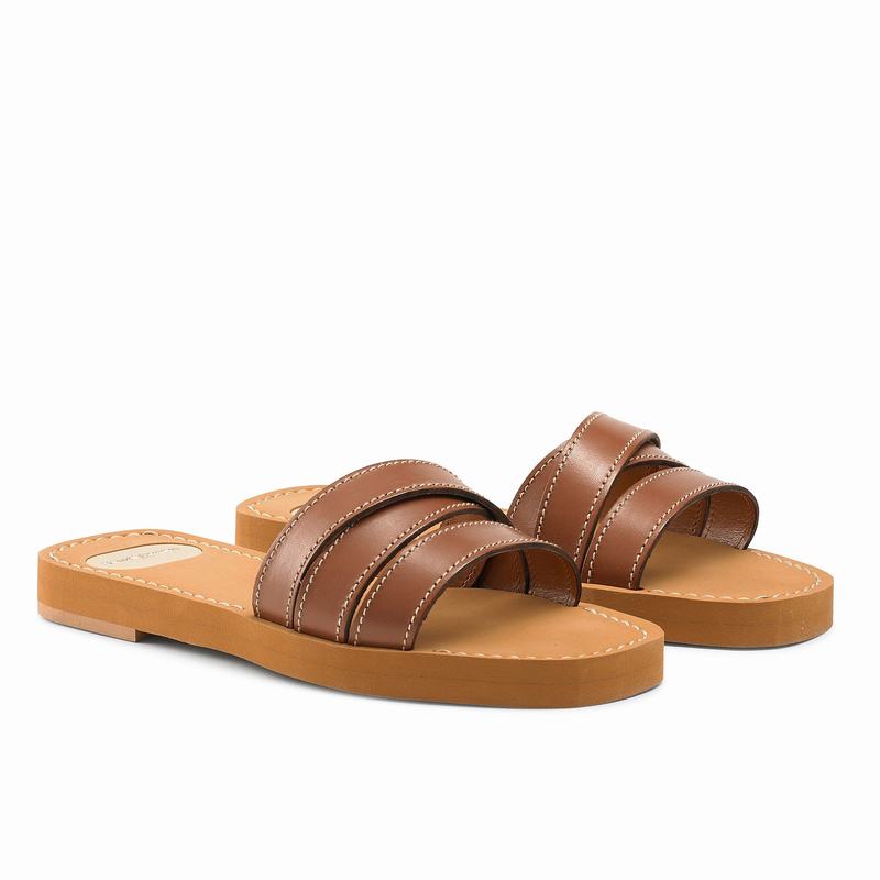 Brown Russell And Bromley Bon Voyage Women's Mules | LTW8446FA