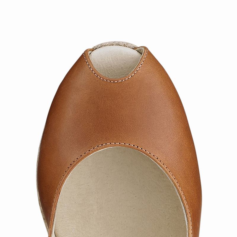 Brown Russell And Bromley Candyfloss Women's Espadrilles | REV5070VM