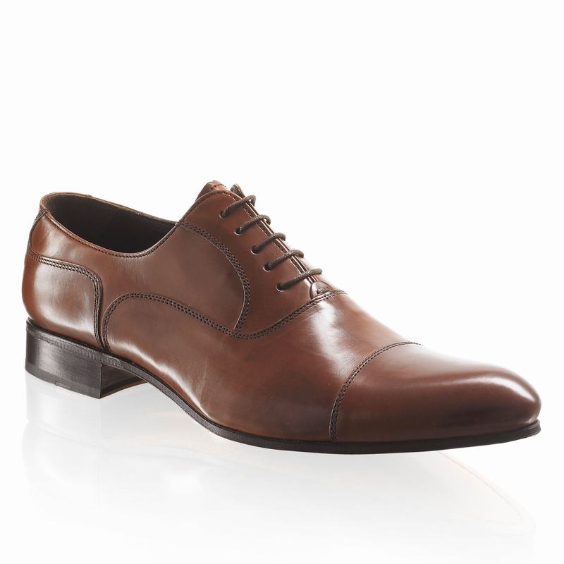 Brown Russell And Bromley Chelsea Men's Lace Up Shoes | YZD9260CA